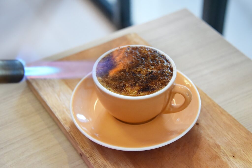 a cup of coffee sitting on top of a saucer